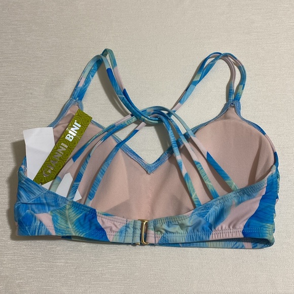 GIANI BERNINI Women's Stay Palm RSC Bralette Bikini Top Size 32DD - Picture 2 of 5